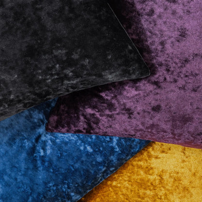 Velvet Throw Pillow Cover — detail