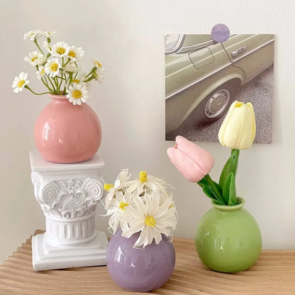 Nordic Ceramic Mini Vase Set