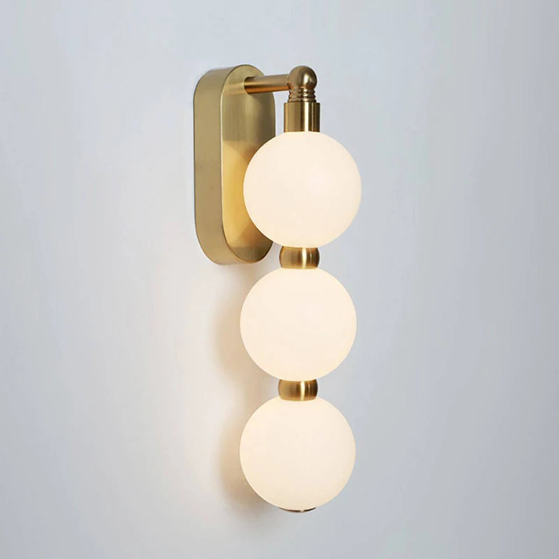 wall sconce, front view on white background