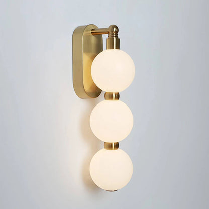 wall sconce, front view on white background