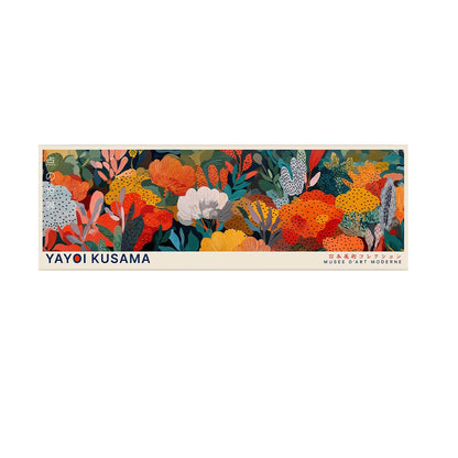 Yayoi Kusama Floral Landscape Tall Canvas Wall Art