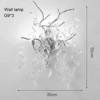 Dense crystal mass chandelier with reflective silver plated hardware
