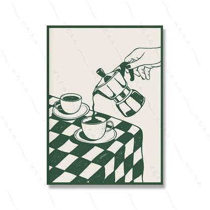 Italian Dolce Vita Wall Art Print Set of 12