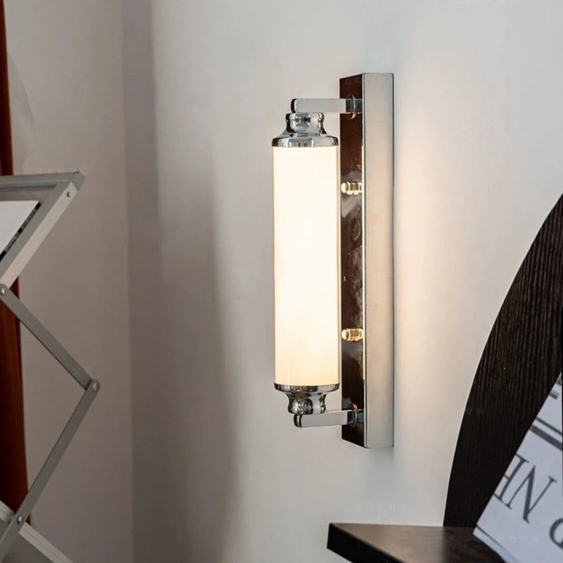 wall sconce, front view on white background