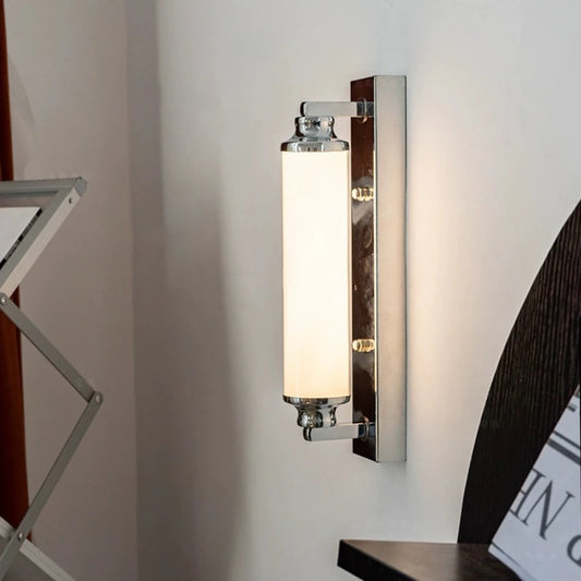 wall sconce, front view on white background