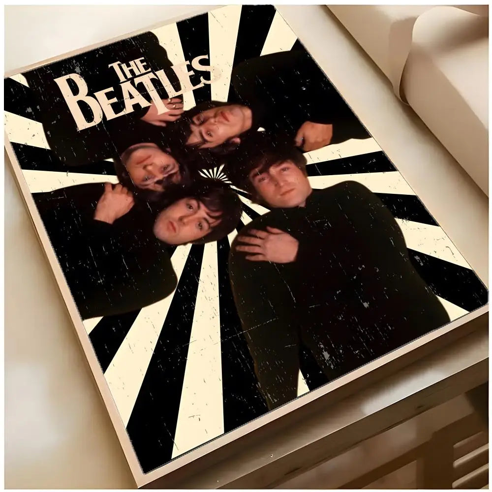 The Beatles Classic Rock Music Canvas Wall Art