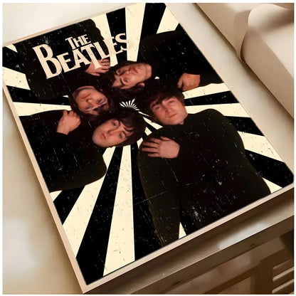 The Beatles Classic Rock Music Canvas Wall Art