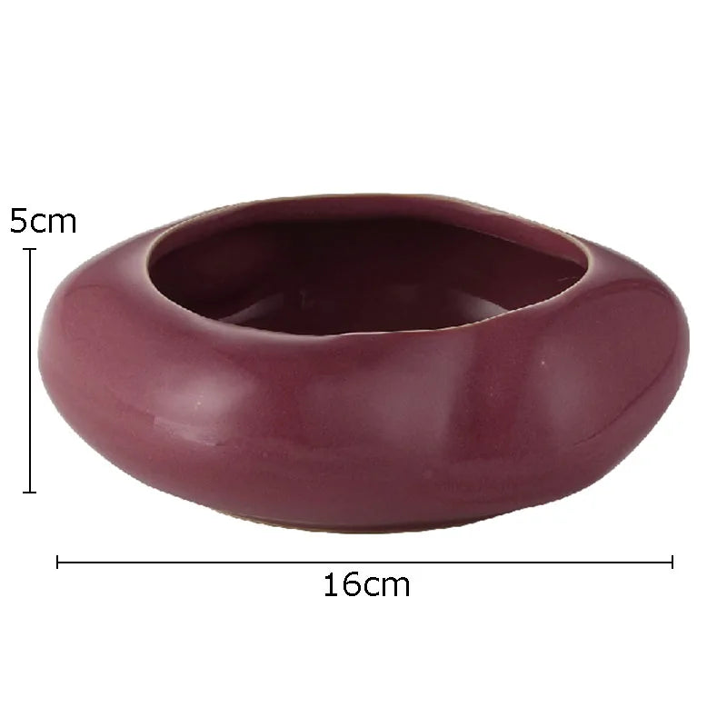 Lotus Seedpod Ceramic Decorative Vase