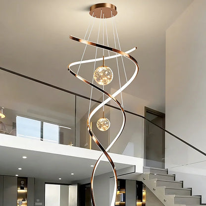 Rose gold crystal chandelier with massed crystal on a tapered frame