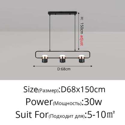 Adjustable spotlight chandelier with cool white light output