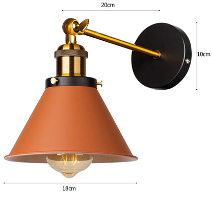 Vintage Industrial E27 Wall Sconce