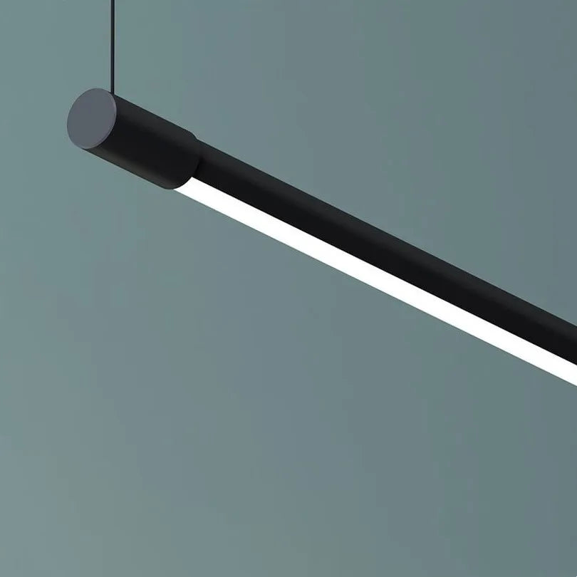 Black Linear Pendant Lamp