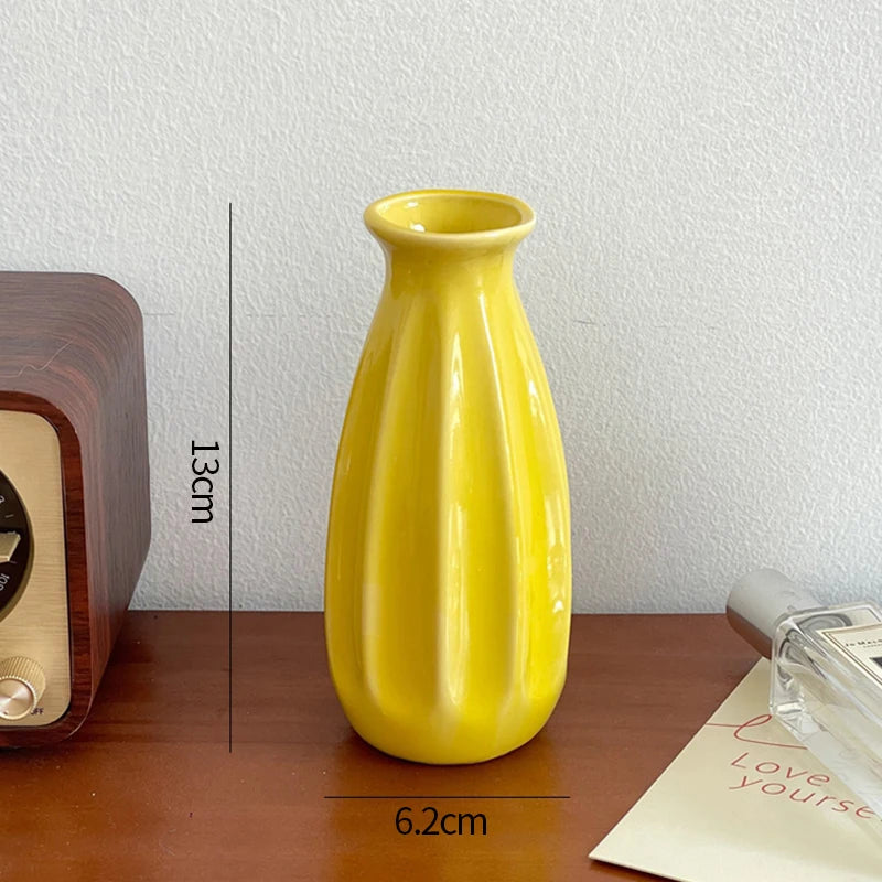 Mini Ceramic Bud Vase Set