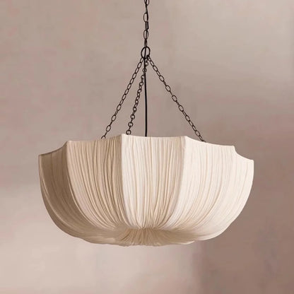 Wabi Sabi Fabric Dome Pendant