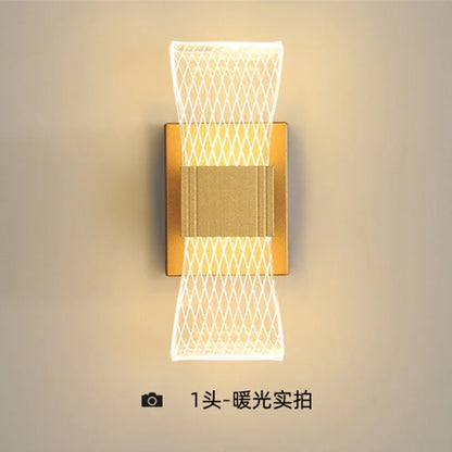 Nordic Luxury LED Aluminum Wall Sconce