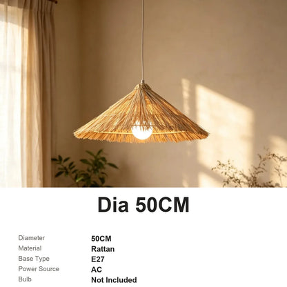 50CM Rattan Pendant Light