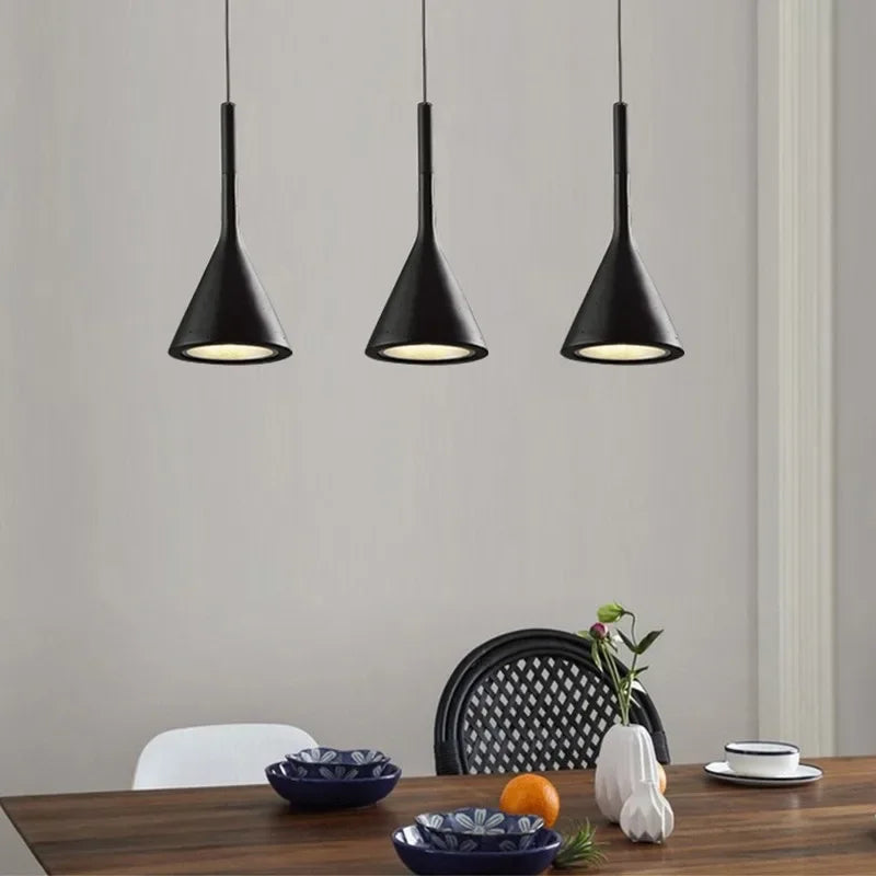 Multicolor Metal Pendant Light