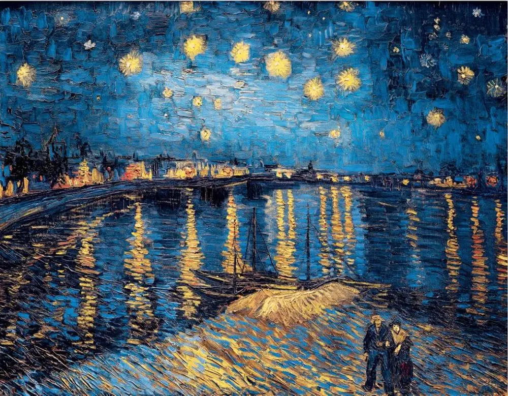 Van Gogh Cafe Terrace Framed Canvas Wall Art