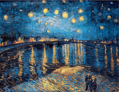 Van Gogh Cafe Terrace Framed Canvas Wall Art