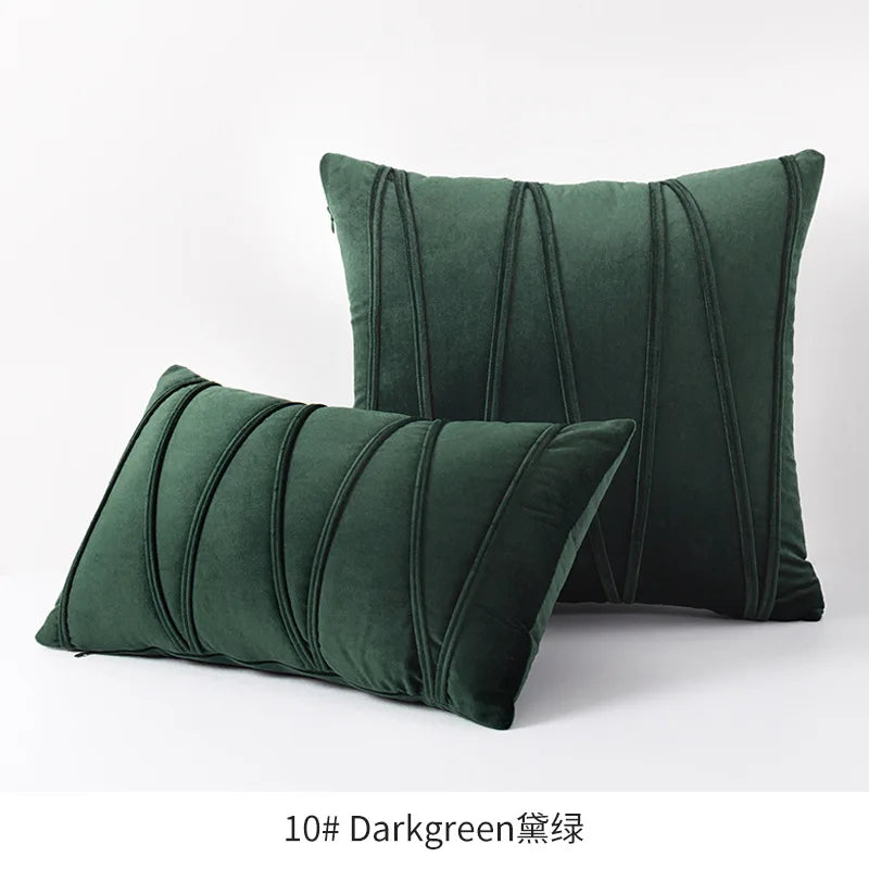 Boho Patchwork Corduroy Pillow Cover