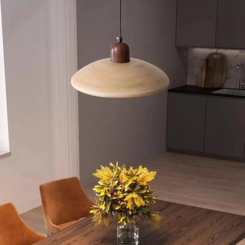 Wabi Sabi Wood Grain Pendant