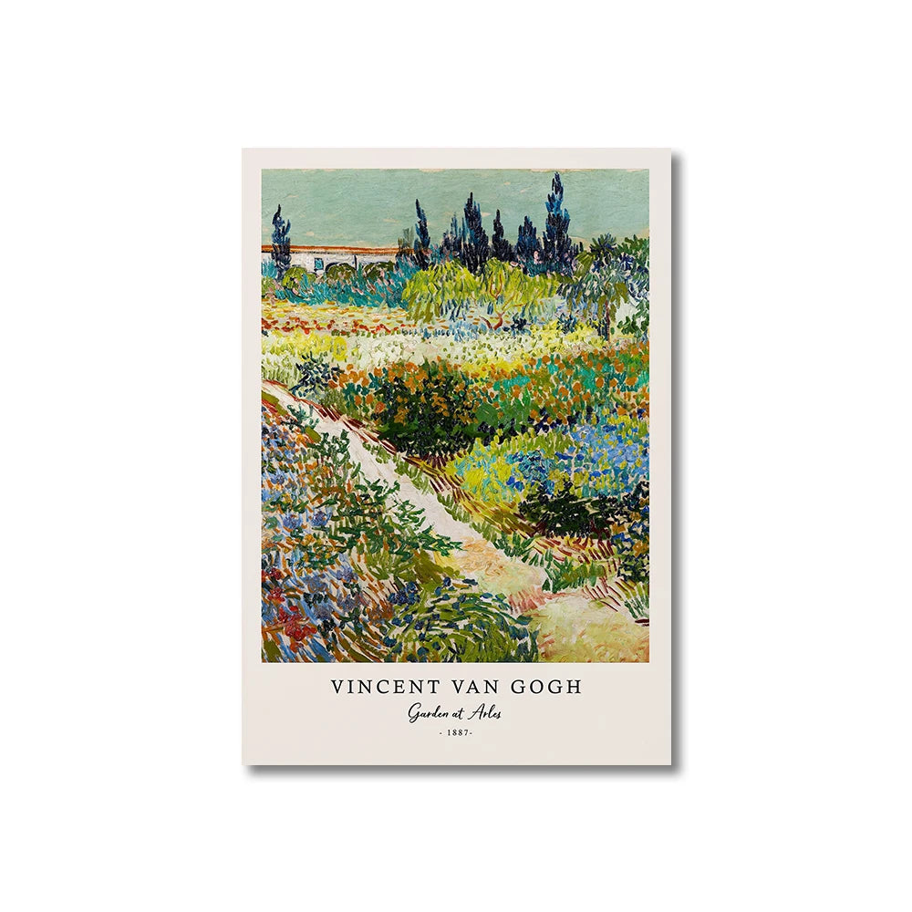 Van Gogh Starry Night Canvas Wall Art Print
