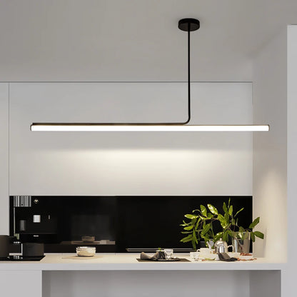 Aluminum Line Tube Pendant Light