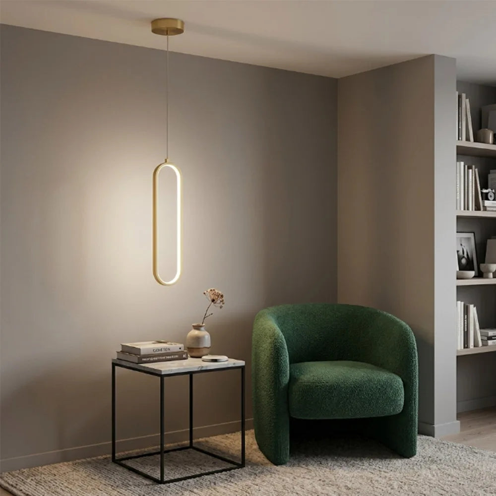Translucent acrylic diffuser chandelier giving even light down its length
