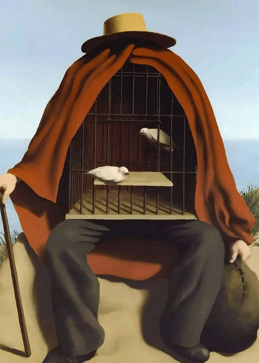 Surrealist Rene Magritte Classic Art Canvas Wall Art