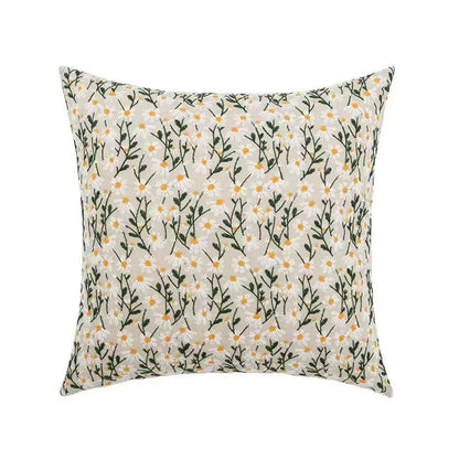 Bohemian Embroidered Tassel Pillow Cover — styling detail