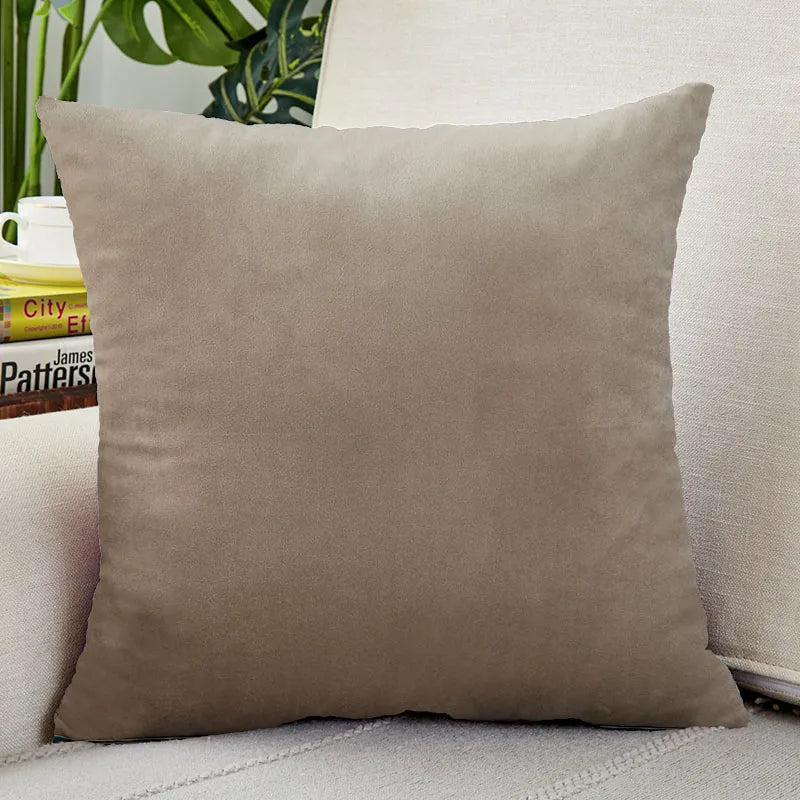 Nordic Velvet Throw Pillow Cover