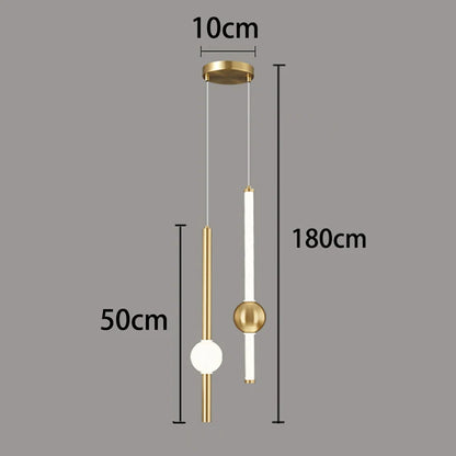 Alloy Cord Pendant Light
