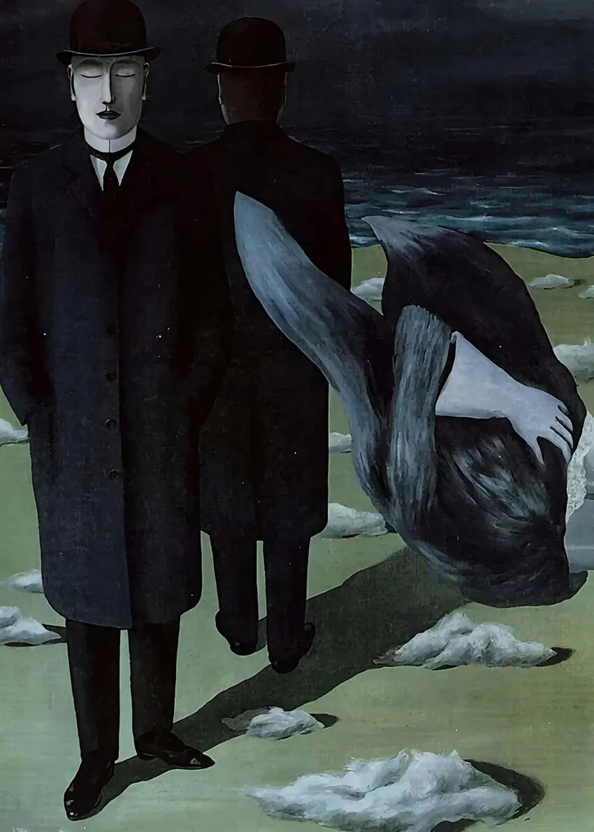 Surrealist Rene Magritte Classic Art Canvas Wall Art