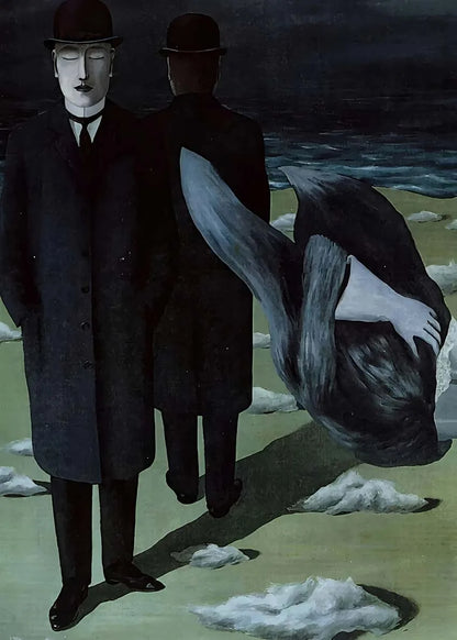 Surrealist Rene Magritte Classic Art Canvas Wall Art