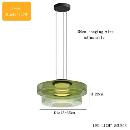 Art Glass Pendant Light