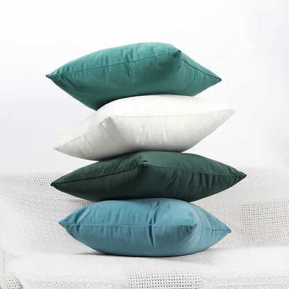 Nordic Velvet Throw Pillow Cover — detail