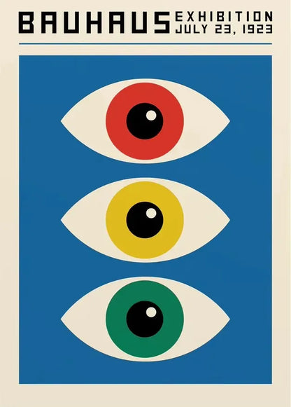 Bauhaus Geometric Art Print