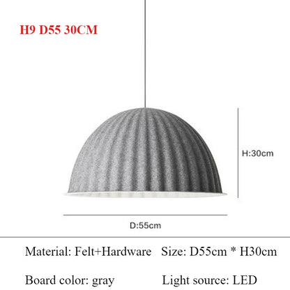 Nordic Felt Pendant Lamp