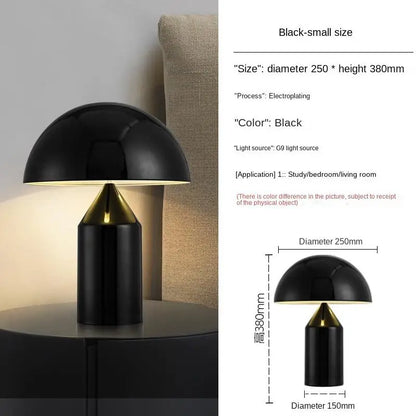 Luxury Gold Nordic Table Lamp