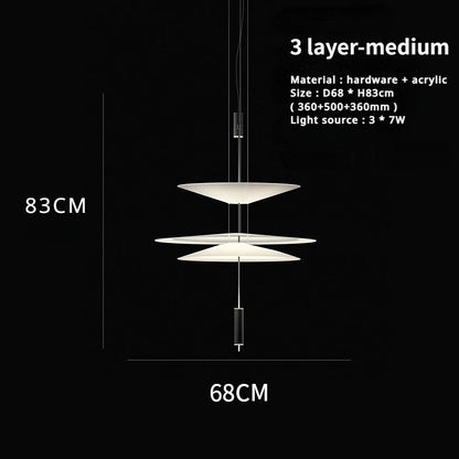 Flying Saucer LED Pendant