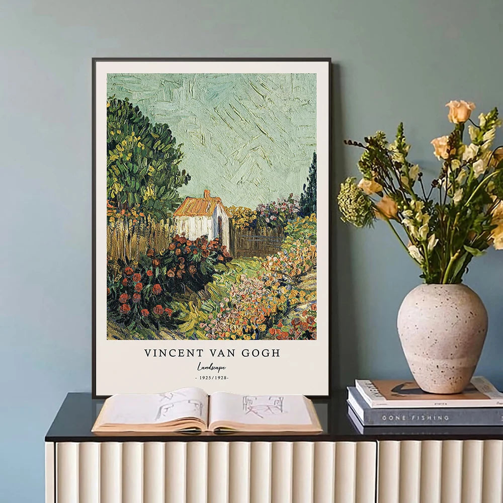 Van Gogh Starry Night Canvas Wall Art Print