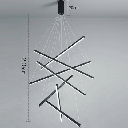 Seven head white metal chandelier, 39.4 inches wide with a 78 inch cord drop