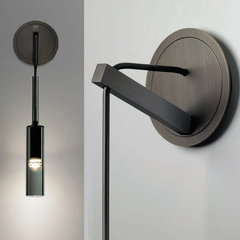 Modern LED Glass Wall Sconce