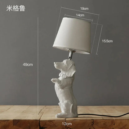 Puppy Dog Novelty Table Lamp
