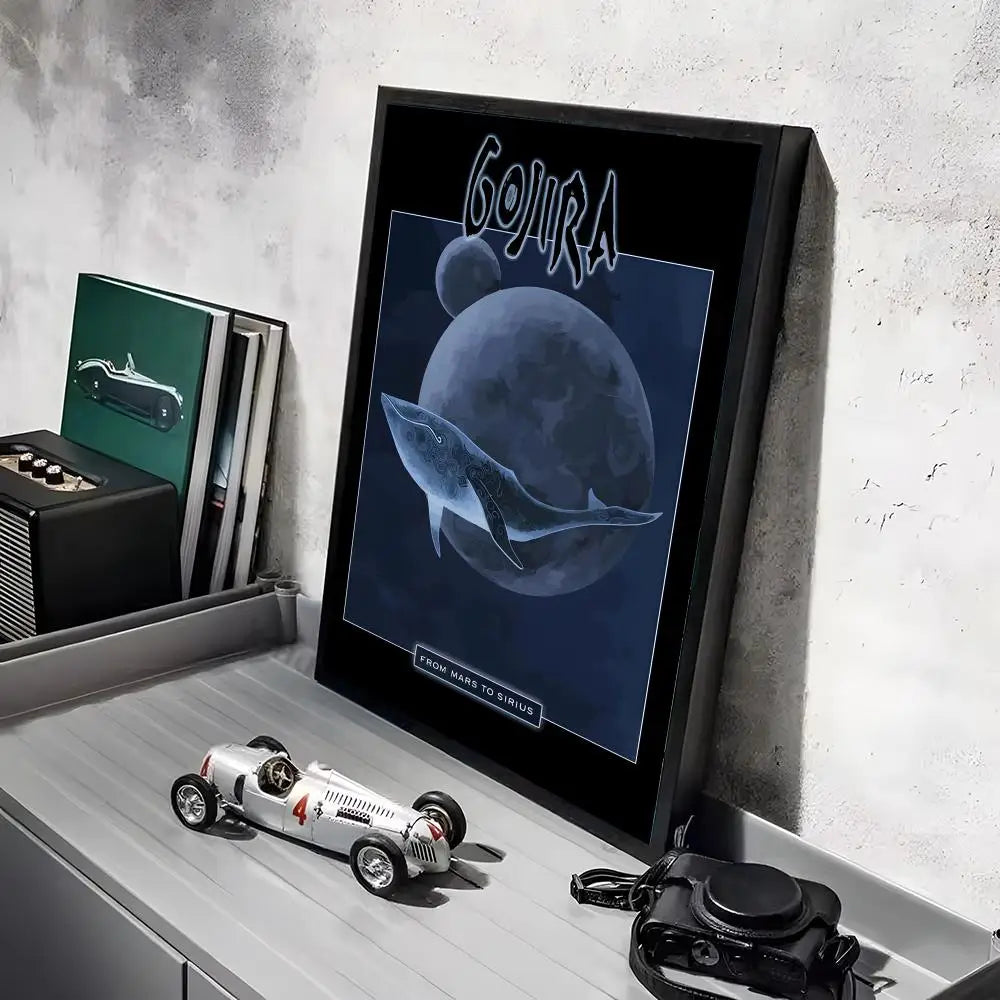 Gojira Metal Band Poster Canvas Wall Art Print