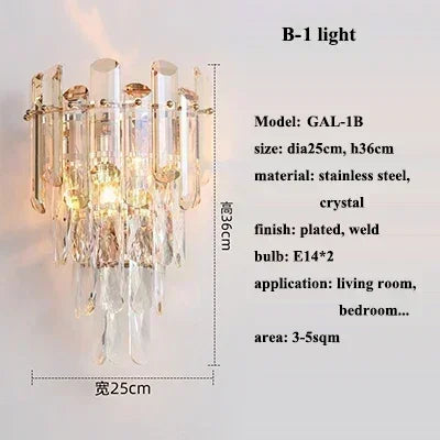 Crystal pendant chandelier lit in cold white with downward glow