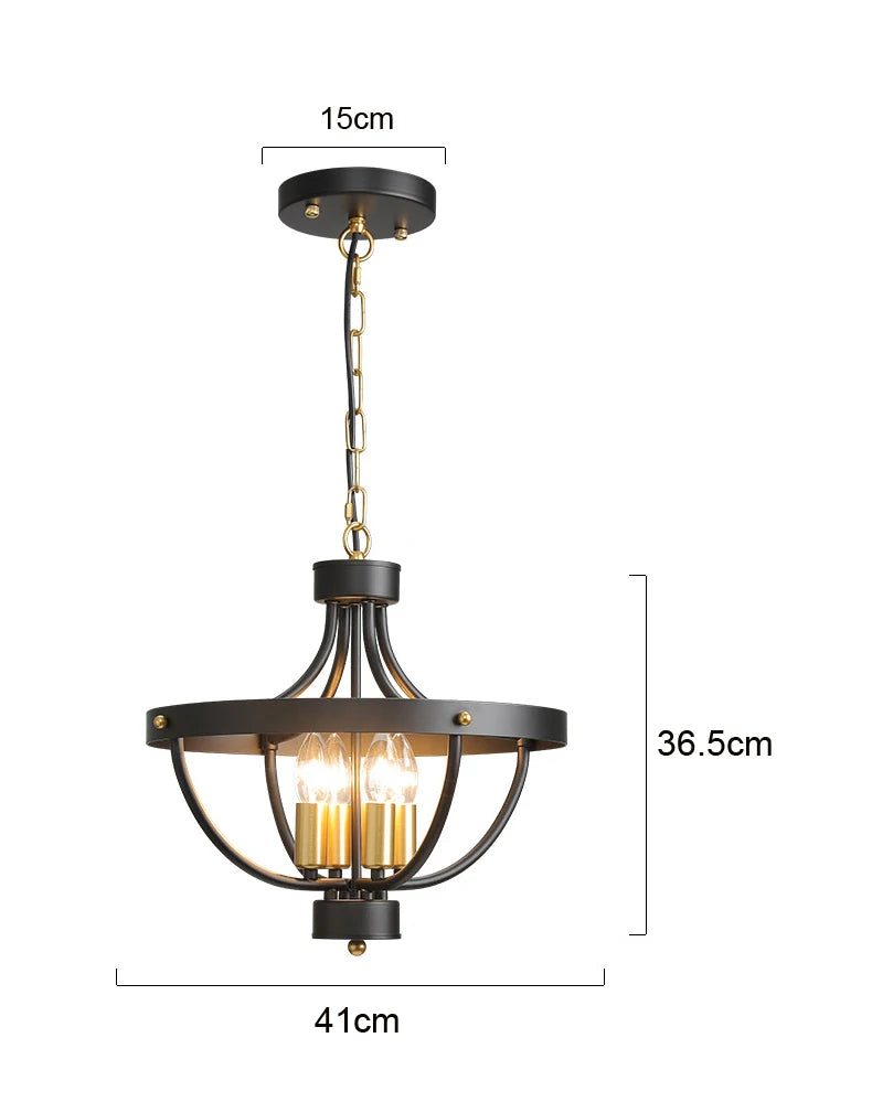 Geometric Farmhouse Pendant Light