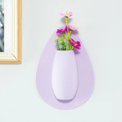 Silicone wall planter vases festival and home decor display