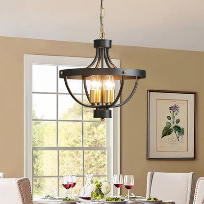 Geometric Farmhouse Pendant Light