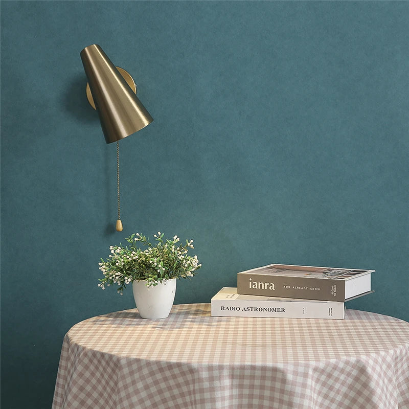 wall sconce, installed in a room interior setting